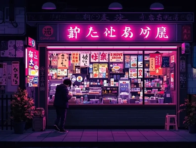 深夜便利店偶遇：某歌手素颜买泡面，状态憔悴引心疼